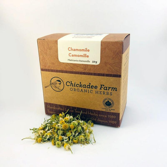 Chickadee Farm Organic Chamomile Tea, 50g