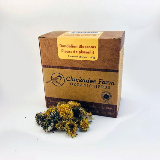 Chickadee Farm Organic Dandelion Blossom Tea, 40g