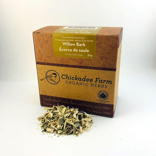 Chickadee Farm Organic Willow Bark Tea, 50g