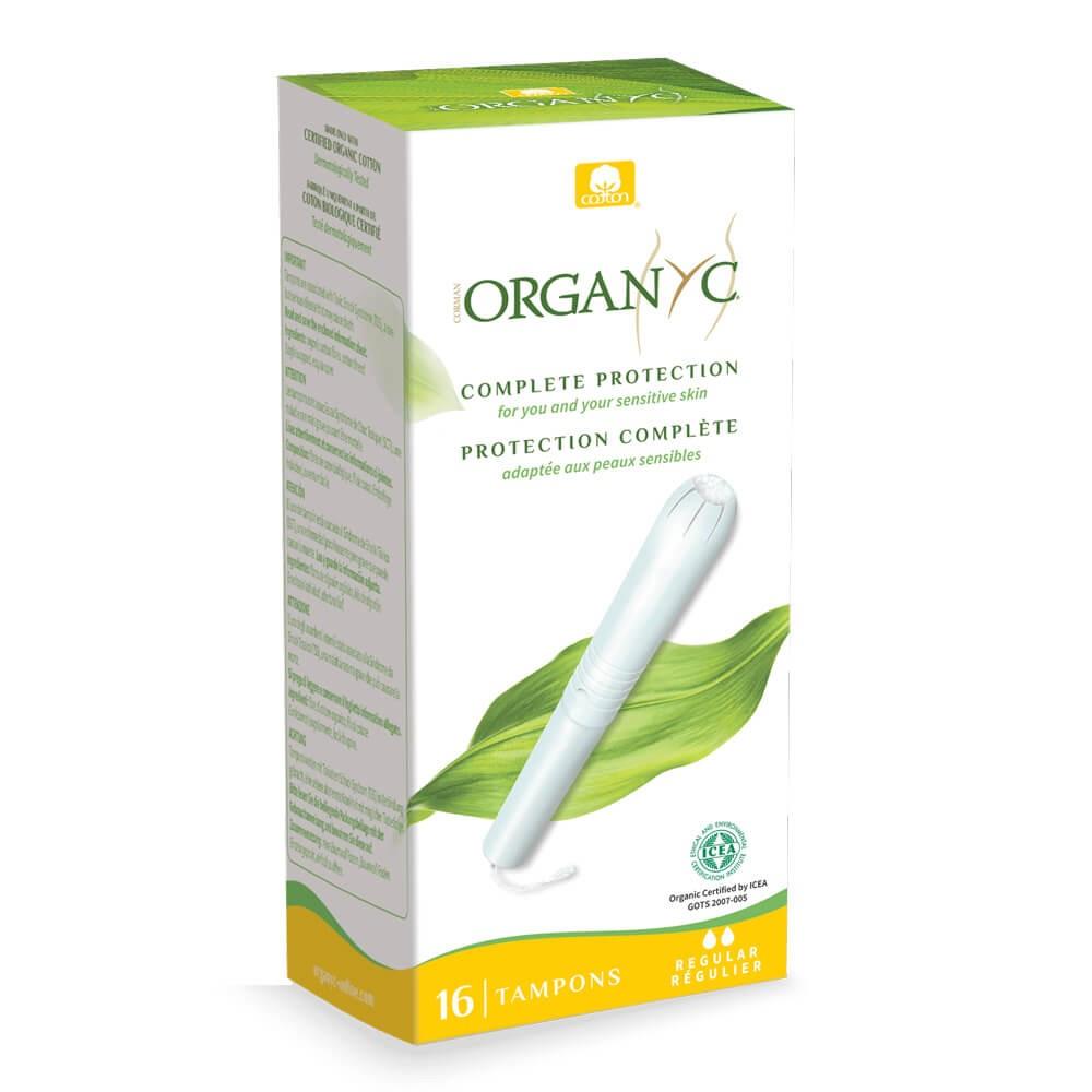 ORGANYC TAMPONS REGULAR 16 PACK