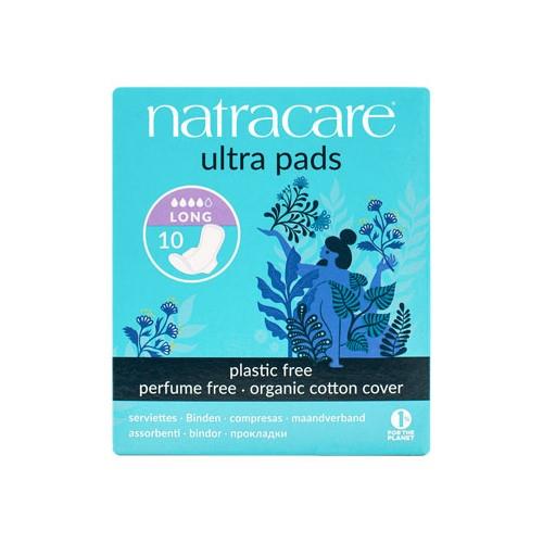 NATRACARE ULTRA PADS - LONG / 10 PADS