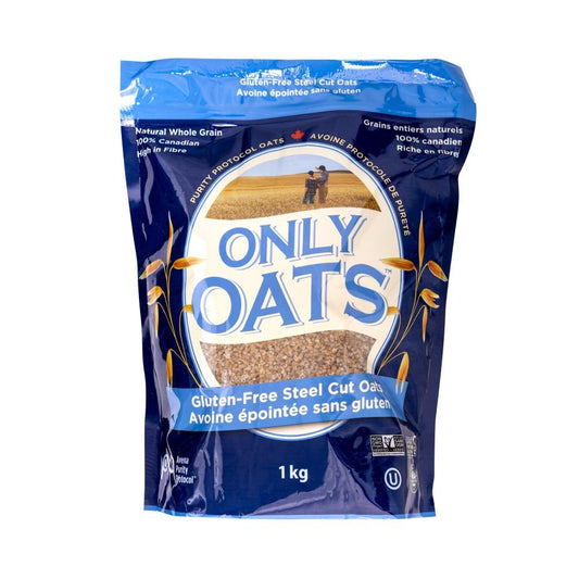 Only Oats Pure Whole Grain Steel Cut Oats - 1kg