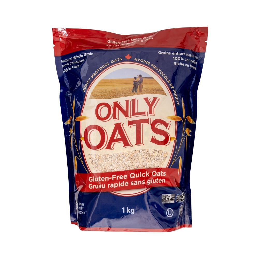Only Oats Pure Whole Grain Quick Oat Flakes - 1kg
