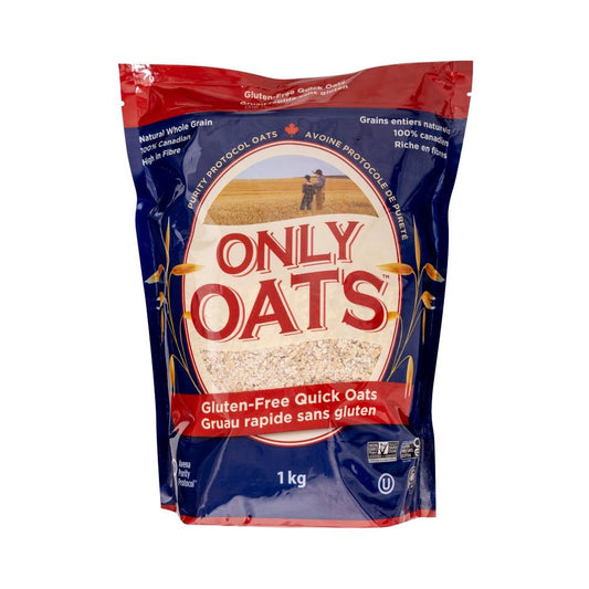 Only Oats Pure Whole Grain Quick Oat Flakes - 1kg