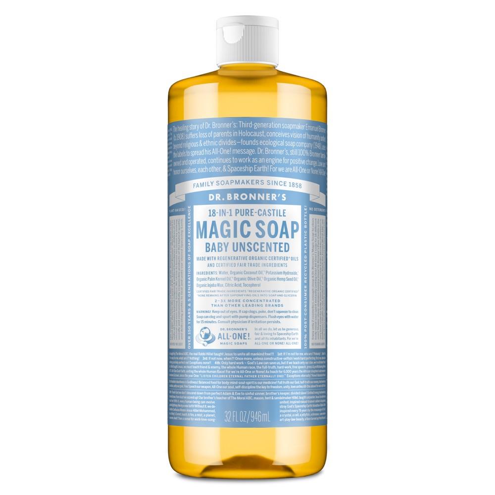 CASTILE SOAP - UNSCENTED / 946ml
