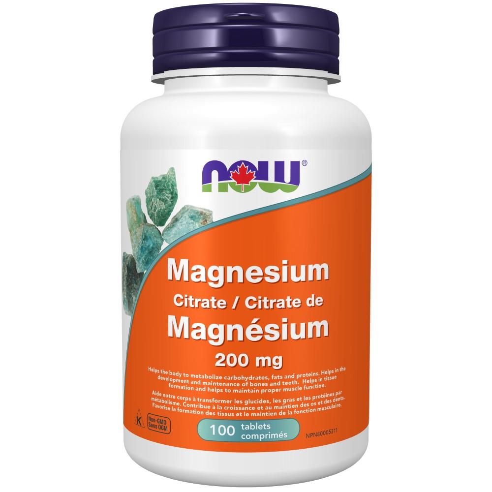 Magnesium Citrate -  200mg / 100Tabs